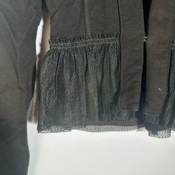 MUDD Chic Black Peplum Jacket - Picture 4 of 6